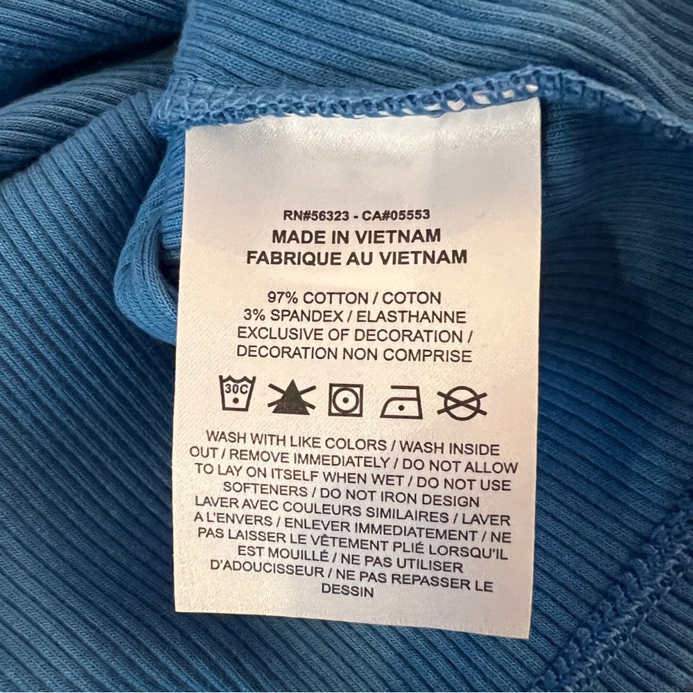 Nike Cropped Ribbed Tank - Picture 6 of 6